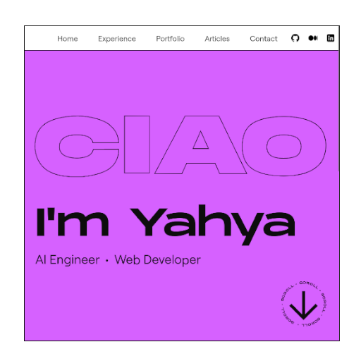 This website preview